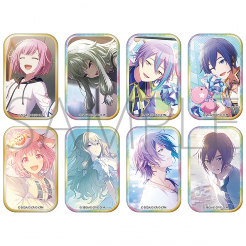 初音スクエアバッジ 珍しい コレクションBOX vol.34 全8種 