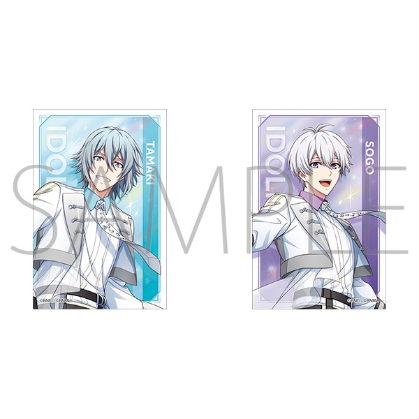 【グッズ-ステッカー】アイドリッシュセブン ステッカーセット/四葉 環&逢坂 壮五 Rainbow City