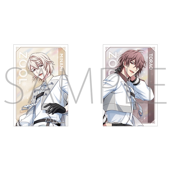 【グッズ-ステッカー】アイドリッシュセブン ステッカーセット/棗 巳波&御堂 虎於 Rainbow City