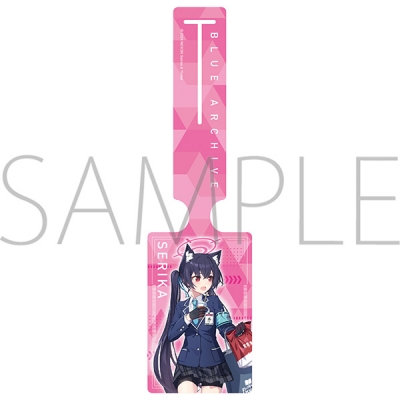 【グッズ-ネームホルダー】ブルーアーカイブ ラゲッジタグ/セリカ