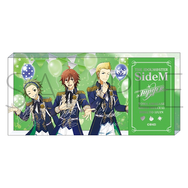 【グッズ-置きもの】アイドルマスター SideM アクリルチケットブロック/Jupiter Mフェス2024