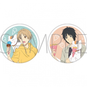 グッズ-バッチ】夏目友人帳 缶バッジセット/夏目貴志&田沼要 | アニメイト