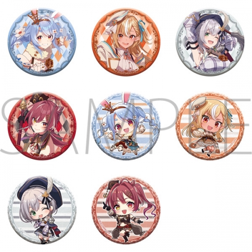 ホロライブ ラプラス・ダークネス 重苦しく キャラバッジコレクション 