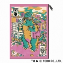 【グッズ-ポーチ】GODZILLA THE ART フラットポーチ/タケウチリョースケ・Aの画像