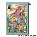 【グッズ-ポーチ】GODZILLA THE ART フラットポーチ/タケウチリョースケ・Bの画像