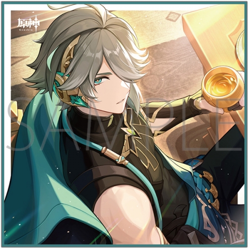 グッズ-タオル】原神 ~原神展示会シリーズ~ スクエアビッグタオル  