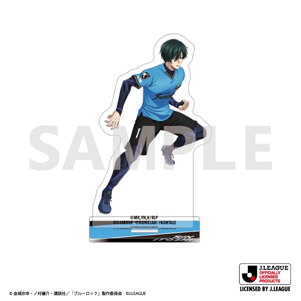 【グッズ-スタンドポップ】ブルーロック アクリルスタンド/糸師 凛＆川崎フロンターレ