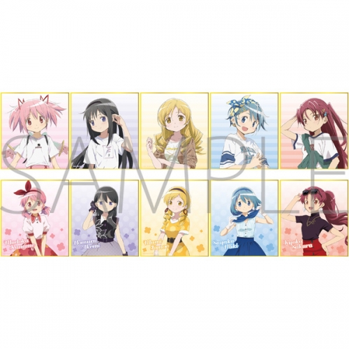 グッズ-色紙】魔法少女まどか☆マギカ ミニ色紙コレクション/A 