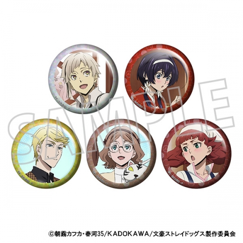 グッズ-バッチ】文豪ストレイドッグス ホログラムキャラバッジ 