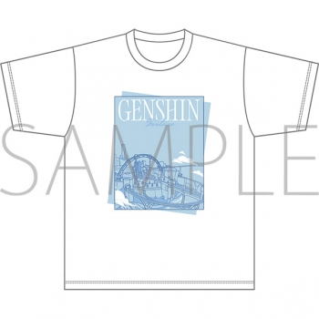 グッズ-Tシャツ】原神 ～原神展示会シリーズ～Tシャツ - フォンテーヌ 