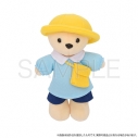 【グッズ-キーホルダー】くまめいと 園服 水色 ぬいぐるみ用衣装の画像