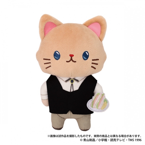 グッズ-キーホルダー】名探偵コナン withCAT アイマスク付きぬいぐるみ 