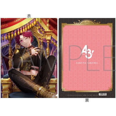 【グッズ-クリアファイル】A3! クリアファイル/佐久間咲也 満開Feature(開花後)