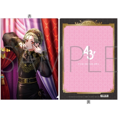 【グッズ-クリアファイル】A3! クリアファイル/瑠璃川幸 満開Feature(開花後)
