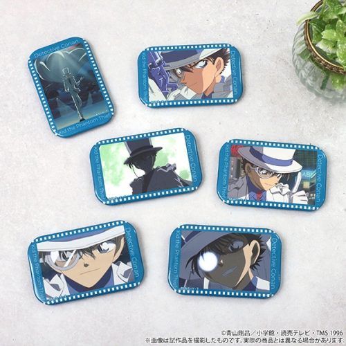 名探偵コナン 怪盗キッド 缶バッジ(黒A28) たるま 