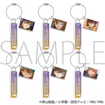 グッズ-キーホルダー】名探偵コナン アクリルプレートコレクション/灰 
