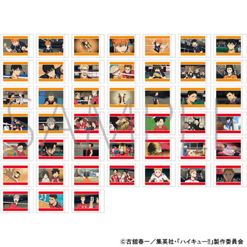 グッズ-ブロマイド】ハイキュー!! ゴミ捨て場の決戦 ぱしゃこれ/Vol.2 