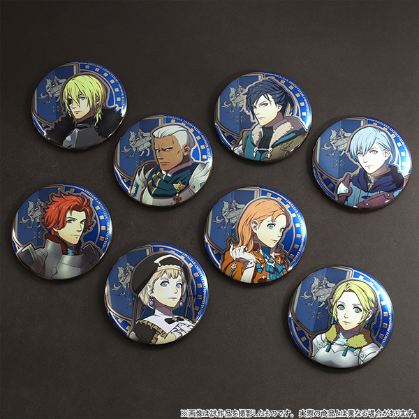 【グッズ-バッチ】ファイアーエムブレム 風花雪月 メタル缶バッジボックス/ファーガス神聖王国