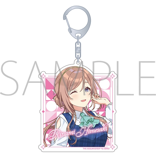 【グッズ-キーホルダー】学園アイドルマスター ラメアクリルキーホルダー/姫崎 莉波