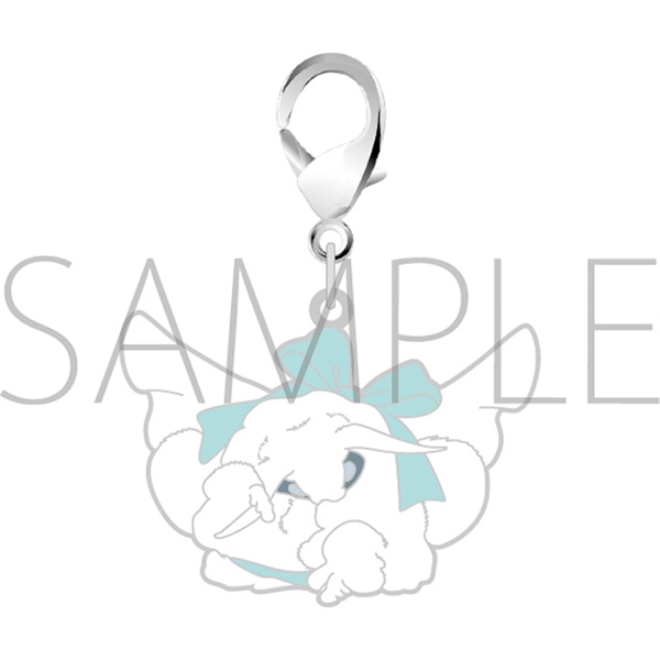 【グッズ-チャーム】モスのいる日常 モスが輝くメタルチャーム/高級カイコ系モス(シルキーちゃん)