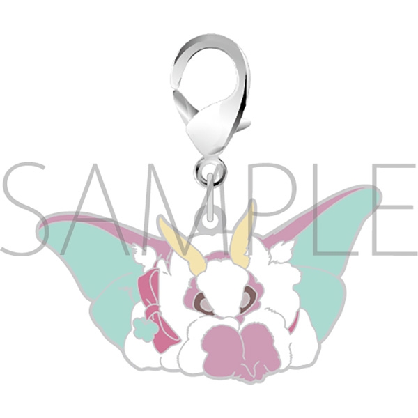 【グッズ-チャーム】モスのいる日常 モスが輝くメタルチャーム/オオミズアオ系モス