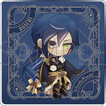 グッズ-バッチ】悪魔執事と黒い猫 アクリルバッジ/3rd Anniversary 