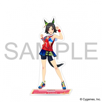 グッズ-スタンドポップ】ウマ娘 プリティーダービー アクリルスタンド ウイニングチケット アクリルスタンド ウマ娘 ZONe