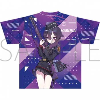 ブルアカ フルグラフィックtシャツ ブルアカ ムツキ 両面フル 