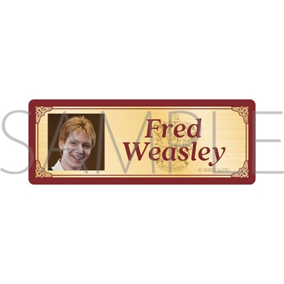 【グッズ-ネームタグ】ハリーポッター ネームプレート/Fred Weasley