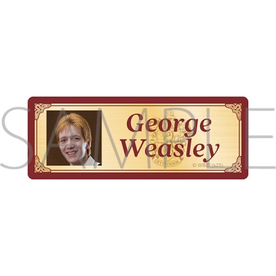 【グッズ-ネームタグ】ハリーポッター ネームプレート/George Weasley