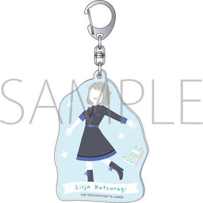 【グッズ-キーホルダー】学園アイドルマスター アクリルキーホルダー/ゆるパレット 葛城 リーリヤ