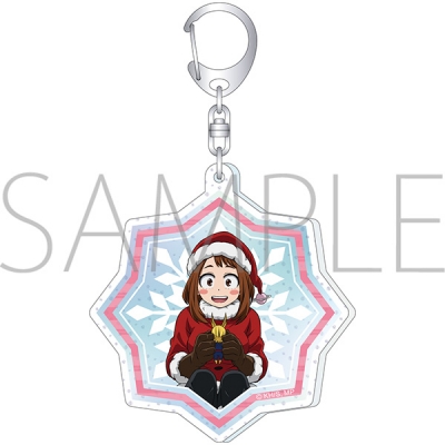 【グッズ-キーホルダー】僕のヒーローアカデミア ラメ入りアクリルキーホルダー/麗日 お茶子
