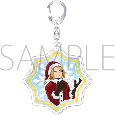 【グッズ-キーホルダー】僕のヒーローアカデミア ラメ入りアクリルキーホルダー/上鳴 電気