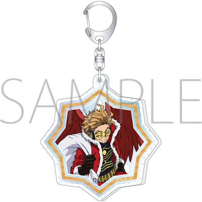 【グッズ-キーホルダー】僕のヒーローアカデミア ラメ入りアクリルキーホルダー/ホークス