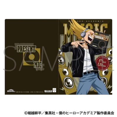 【グッズ-クリアファイル】僕のヒーローアカデミア クリアファイル/プレゼント・マイク U.A. BEAT BOXER