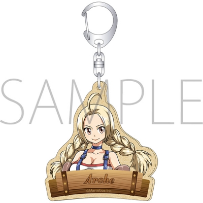 【グッズ-キーホルダー】FARMAGIA(ファーマギア) ウッドキーホルダー/アルシェ