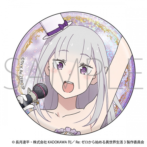 グッズ-バッチ】Re：ゼロから始める異世界生活 グリッター缶バッジ 