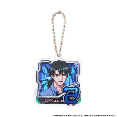 【グッズ-キーホルダー】エヴァンゲリオン アクリルキーホルダー/通常図柄(2・加持リョウジ)