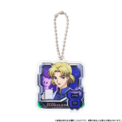 【グッズ-キーホルダー】エヴァンゲリオン アクリルキーホルダー/通常図柄(8・赤木リツコ)