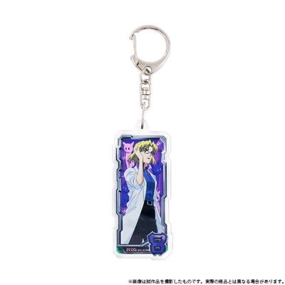 【グッズ-キーホルダー】エヴァンゲリオン アクリルキーホルダー/ドデカ図柄(8・赤木リツコ)