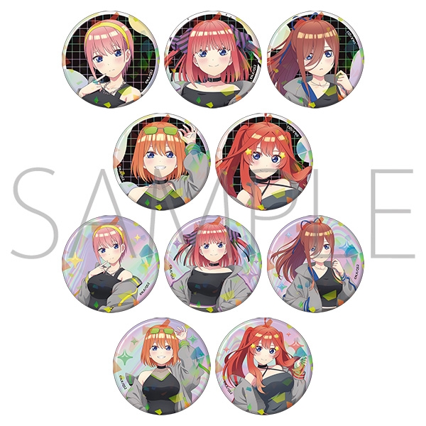 【グッズ-バッチ】五等分の花嫁* キャラバッジコレクション