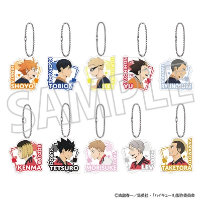 【グッズ-キーホルダー】ハイキュー!! アクリルキーホルダーコレクション