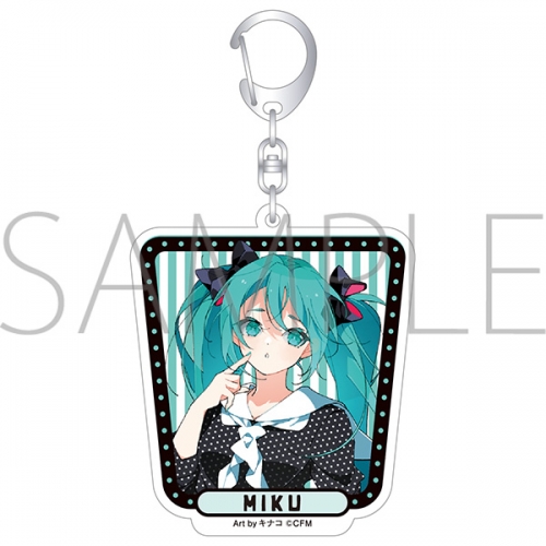 グッズ-キーホルダー】初音ミクシリーズ アクリルキーホルダー/初音 