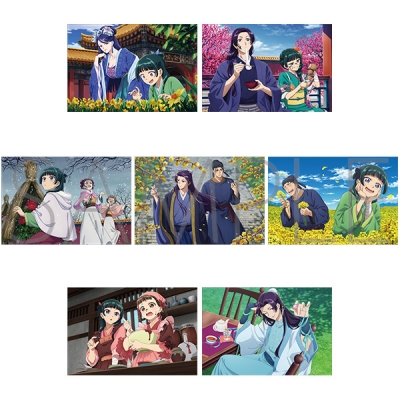 【グッズ-ポストカード】薬屋のひとりごと ポストカードセットvol.2(水仙、正月、寒牡丹、蝋梅、菜の花、バレンタイン、ホワイトデー)