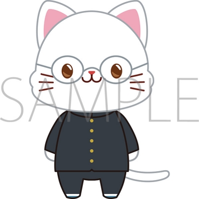【グッズ-キーホルダー】3年Z組銀八先生 withCAT アイマスク付きぬいぐるみキーホルダー/志村新八