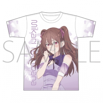 グッズ-Tシャツ】2.5次元の誘惑 フルグラフィックTシャツ/橘 美花莉 