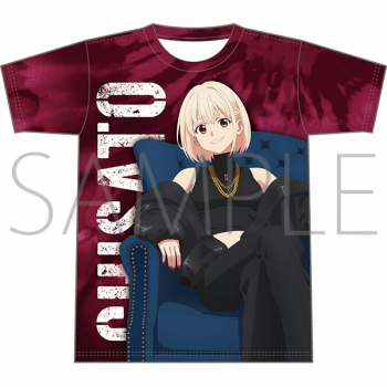 グッズ-Tシャツ】リコリス・リコイル フルグラフィックTシャツ/錦木 