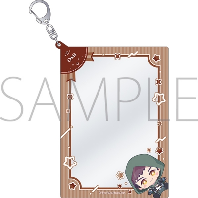 【グッズ-キーホルダー】A3! 硬質ブロマイドホルダー/伏見臣