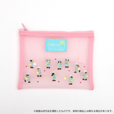 【グッズ-ポーチ】はたらく細胞 フィブリンポーチ