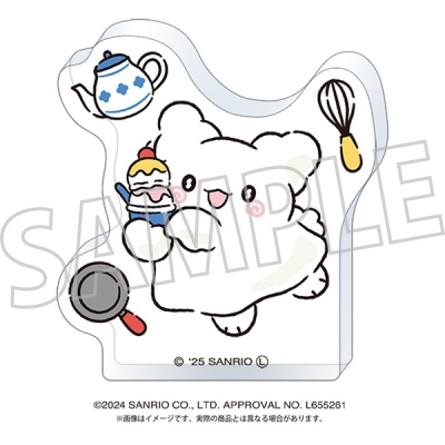 【グッズ-スタンドポップ】サンリオ はなまるおばけ ころっとアクリルフィギュア/料理
